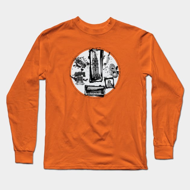 Philly Jawn Long Sleeve T-Shirt by YOPD Artist